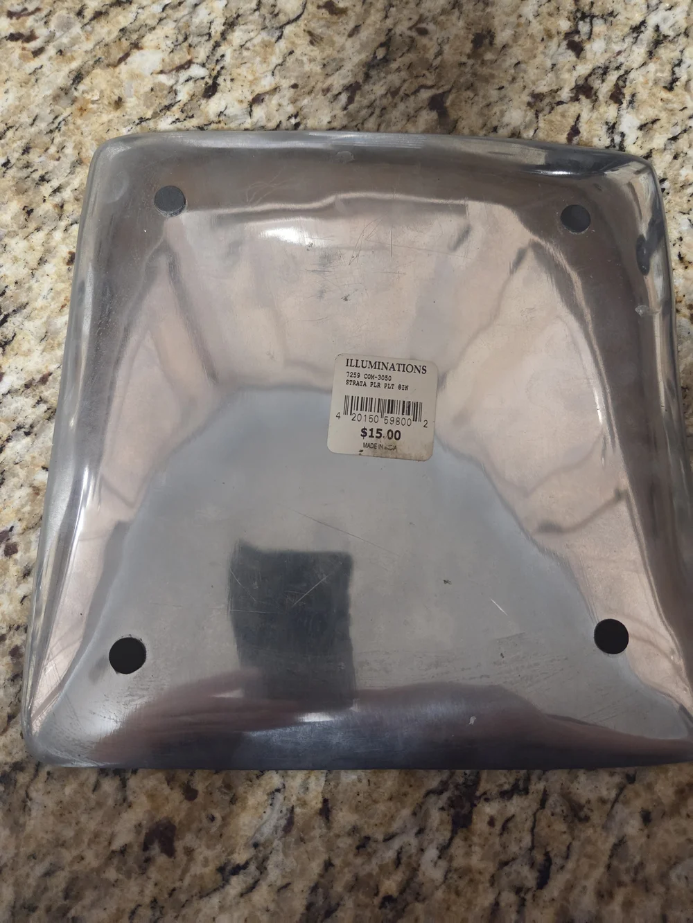 Decorative Silver Tray
